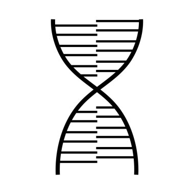 izole kimyasal kromozom, vektör grafiği