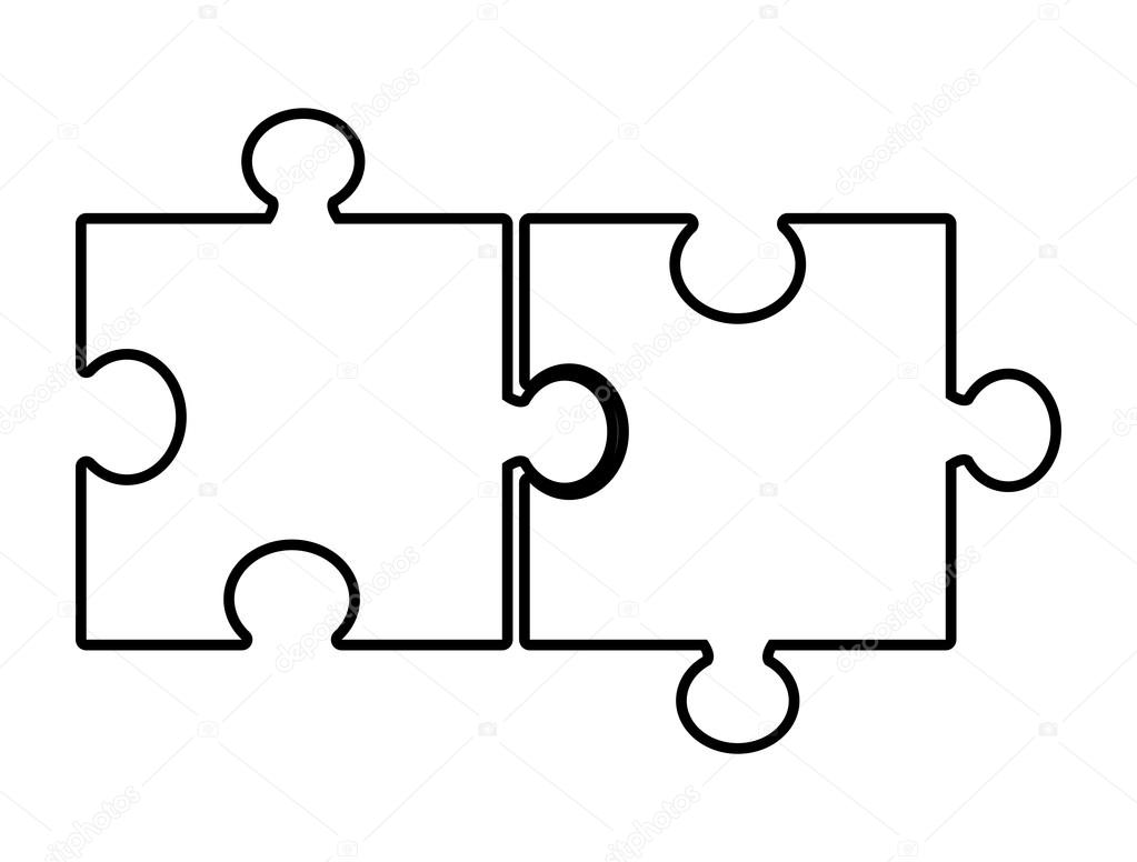 Puzzle pieces Royalty Free Vector Image - VectorStock