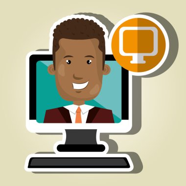 Sosyal Pazarlama kullanıcı masaüstü bilgisayar