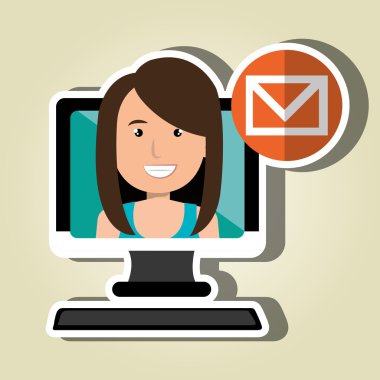 Sosyal Pazarlama kullanıcı masaüstü bilgisayar