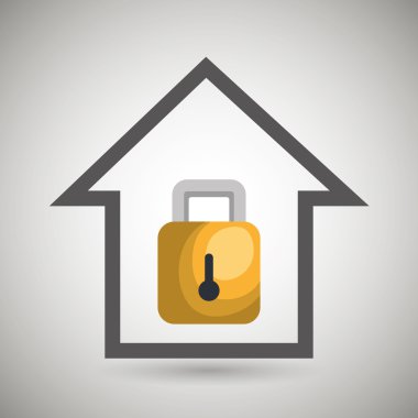 asma kilit ile akıllı ev  