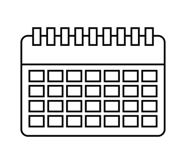 takvim anımsatıcı simgesi tasarım