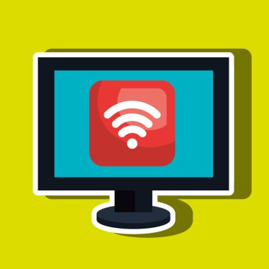 Bilgisayarınızın masaüstünde wifi alanına ile  