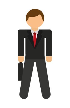 işadamı avatar simgesi tasarım