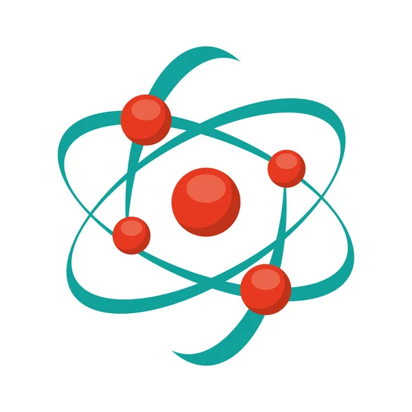 Moleculaire structuur pictogram ontwerp — Stockvector