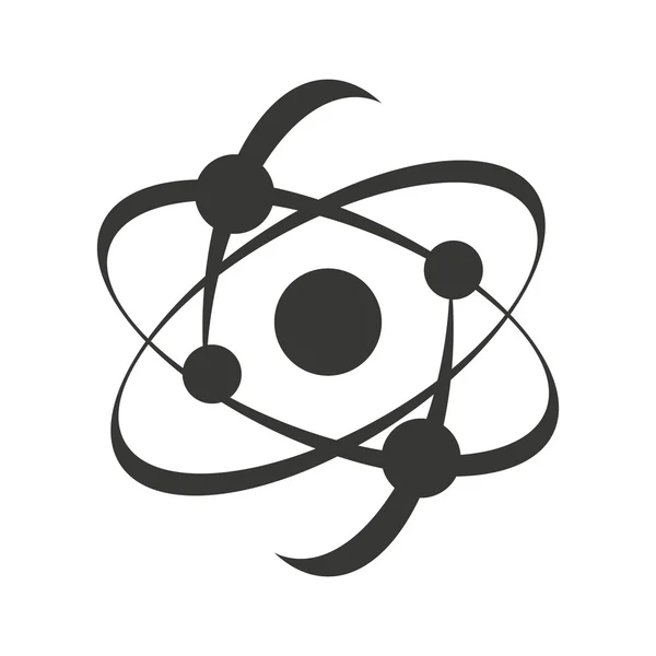 Design de ícone de estrutura molecular —  Vetores de Stock