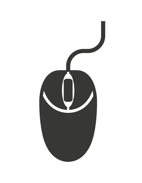 Design de ícone de computador do mouse —  Vetores de Stock