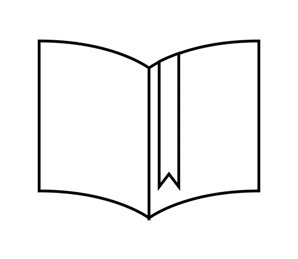 Libro de texto icono de diseño — Vector de stock