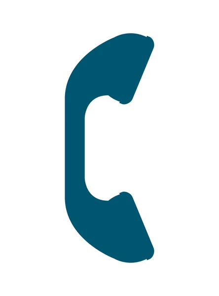 Telefonní reproduktor ikony designu — Stockový vektor