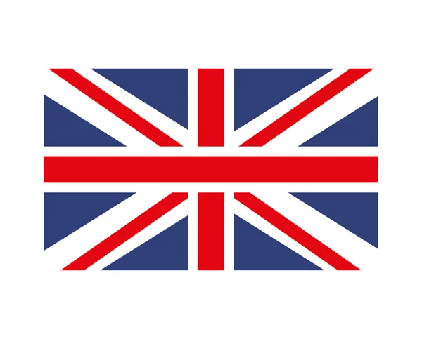 Drapeau anglais icône design — Image vectorielle