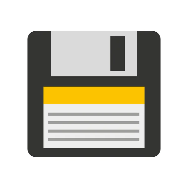 Conception d'icône de disquette — Image vectorielle