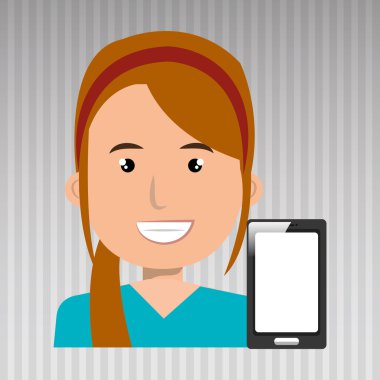 iş kişi ile smartphone   