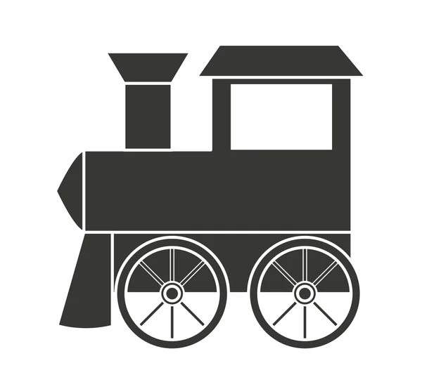 Baby speelgoed trein — Stockvector