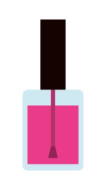 nailspolish makyaj ürün simgesi tasarım izole