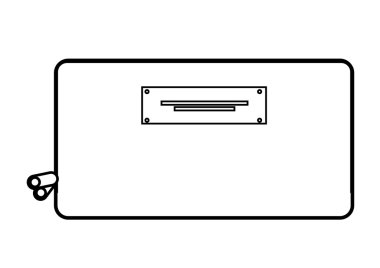 simgesi tasarım kiti makyaj ürün yalıtılmış