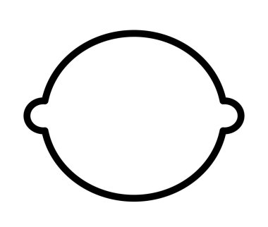 fesh meyve limon, izole simgesi tasarım