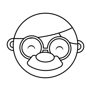 şirin Dede izole simgesi