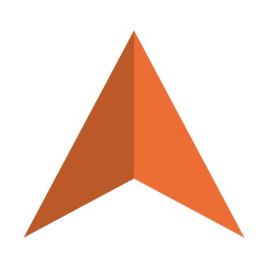 PIN konumu simgesi tasarım izole