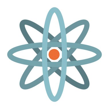 moleküler yapısı simge tasarım izole