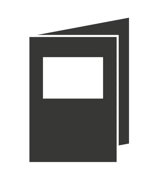 Telefonkönyv elszigetelt ikon tervezés — Stock Vector