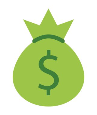 para çantası izole simgesi tasarım