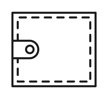 m-cüzdan para simgesi tasarım izole