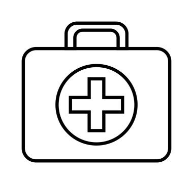 simgesi tasarım çanta izole