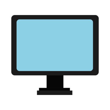 elektronik cihaz ekran, vektör grafiği