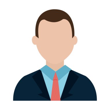 Avatar iş adamı, vektör grafiği
