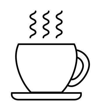 kahve izole simge tasarlamak