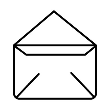 izole zarf simgesi tasarım