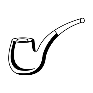 yalıtılmış bağbozumu boru, vektör grafiği