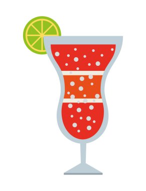 narenciye meyve kokteyl izole simgesi