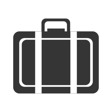 siyah ve beyaz çanta çanta, vektör grafiği