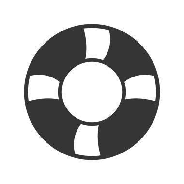 siyah ve beyaz float, vektör grafiği