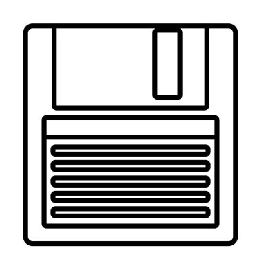 90s izole klasik disket