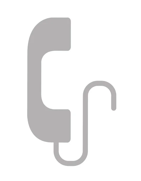 Telefonní reproduktor, samostatný ikony designu — Stockový vektor
