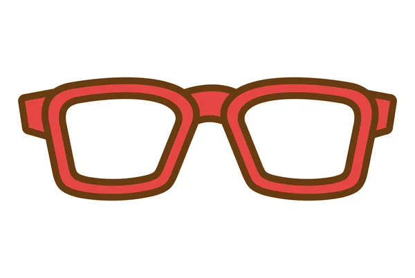 Occhiali moda hipster, grafica vettoriale — Vettoriale Stock