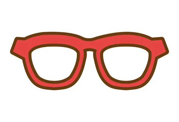 Gafas de moda hipster, gráfico vectorial — Archivo Imágenes Vectoriales