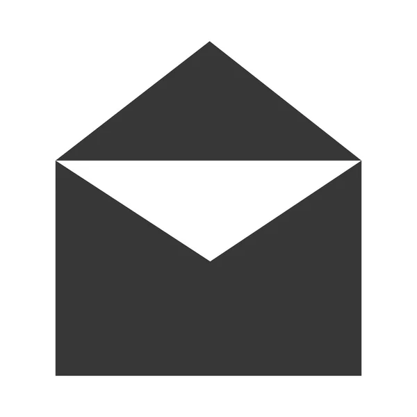 Icono de correo electrónico o correo electrónico . — Vector de stock