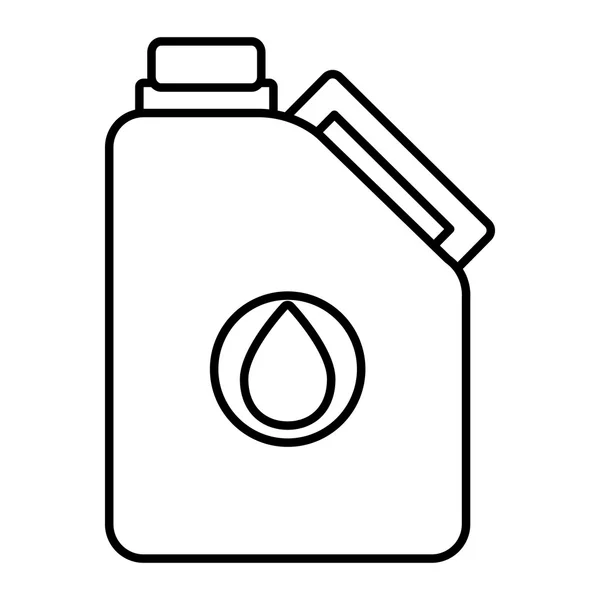 Isoalted δοχείο λαδιού, διανυσματικό γραφικό — Διανυσματικό Αρχείο