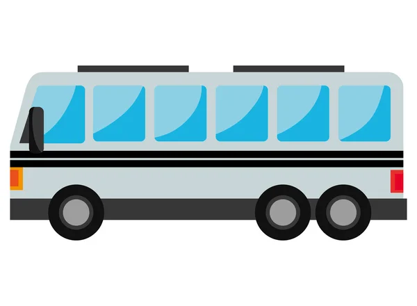 Design der Ikone des Busverkehrs. — Stockvektor