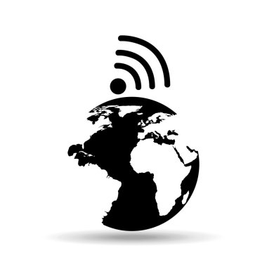 Genel bağlantı simgesi tasarım izole