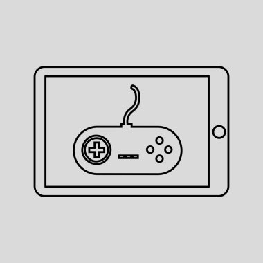 oyunlar online eğlence izole simgesi