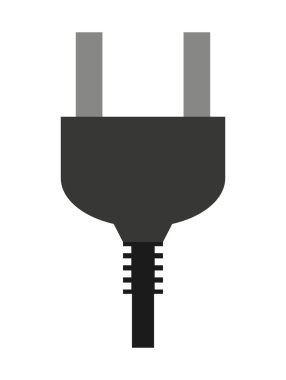 Elektrik bağlantısı simgesi tasarım izole