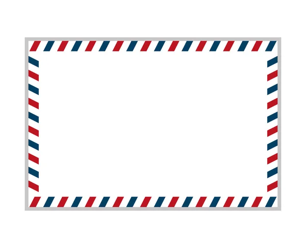 Enveloppe lettre icône isolée design — Image vectorielle
