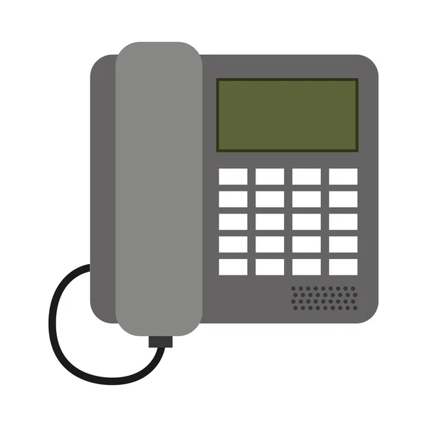 Diseño de icono aislado teléfono digital — Vector de stock