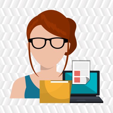 bilgisayar kullanıcı belgeleri dosyalama izole simgesi