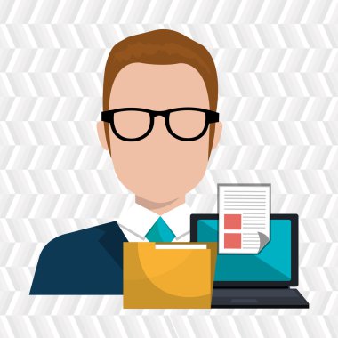 bilgisayar kullanıcı belgeleri dosyalama izole simgesi