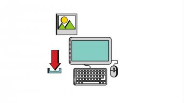 Teknoloji simgesi tasarım